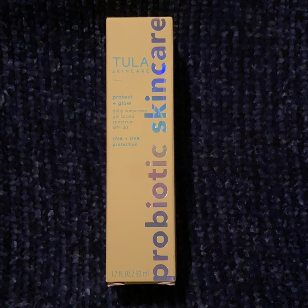 Tula protect + glow daily sunscreen gel